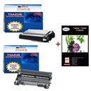 Toner+Tambour compatible TN3380+ DR3300+ Pack 20 papiers photos A6 230gr 