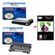 Toner+Tambour compatible TN3380+ DR3300+ Pack 20 papiers photos A6 230gr 
