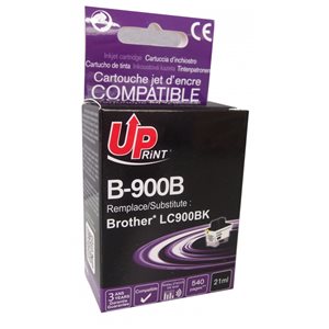  Uprint - Cartouche compatible pour Brother  LC900 Noire
