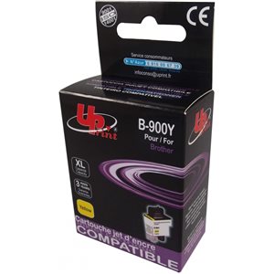  Uprint - Cartouche compatible pour Brother  LC900 Jaune