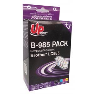  Uprint - Lot de 5 cartouches compatibles pour Brother  LC985 XL