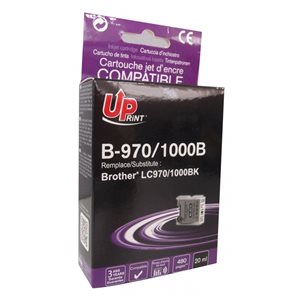 Uprint - Cartouche compatible Brother LC1000  /LC970 XL Noire