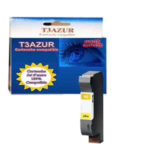 HP44Y - Cartouche compatible pour HP n°44 ( 51644YE )- Jaune