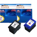 Lot de 2 Cartouches compatibles HP n°27 ( C8727AE ) + n°22 XL ( C9352AE )