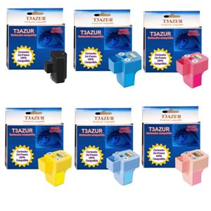 HP363 - Lot de 6 cartouches compatibles pour HP n°363   HP363 - Lot de 6 cartouches compatibles pour HP n°363
