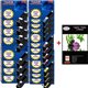4+16 Cartouches compatibles Canon PGI550 / CLI551 / PGI-550 / CLI-551 XL + Pack de 20 papiers photos A6 Brillant 230gr 