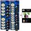 PGI550/CLI551 - Lot de 20 Cartouches compatibles Canon PGI550 / CLI551 / PGI-550 / CLI-551 XL + PPA6