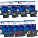 LC129/LC125 XL - Lot de 10 Cartouches compatibles pour Brother LC-129/ LC-125 XL