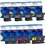 Lot de 10 Cartouches compatibles Brother LC127 / LC125 / LC-127 / LC-125 XL