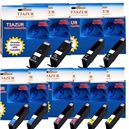 PGI550/CLI551 XL - Lot de 10 Cartouches compatibles pour Canon PGI-550 XL / CLI-551 XL 