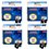 T2661/T2670XL - Lot de 4 Cartouches compatibles pour Epson WorkForce WF100W / WF-100W / WF 100W