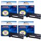 Lot de 4 Toner Laser générique HP CE285A