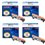 TN1050 - Lot de 4 Toner Laser compatible pour Brother HL-1210W / HL 1210W / HL-1212W / HL 1212W