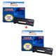 2 Toners compatibles avec HP LaserJet P1505, P1505N, P1506 remplace HP CB436A 36A - 2 000p - T3AZUR