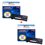 2 Toners compatibles avec HP LaserJet P1505, P1505N, P1506 remplace HP CB436A 36A - 2 000p - T3AZUR
