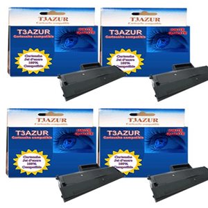 MLTD101S  -Lot de 4 Toners compatibles pour imprimante Samsung SCX3405FW / SCX-3405FW / SCX 3405FW