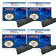 Lot de 4 Toners compatibles pour imprimante Samsung MLTD101S
