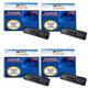 Lot de 4 Toners compatibles pour Samsung MLTD-111S