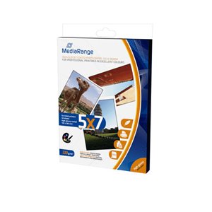 Papiers photos 220gr Brillant (13x18) -50 feuilles MEDIARANGE