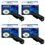 CB435A - Lot de 4 Toner/Laser compatible HP CB435A / CB435