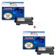 TN2010 - Lot de 2 Toner Laser Brother compatible HL-2130 / HL-2132 / HL 2130 / HL 2132 