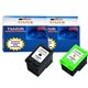 HP337/343 - Lot de 2 cartouches compatibles HP HP n°343  ( C8766EE ) + HP n°337 ( C9364EE )