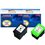 HP338/343 - Lot de 2 Cartouches recyclés pour HP (n°338+n°343)