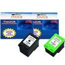 Lot de 2 Cartouches recyclés pour HP (n°338+n°343) 