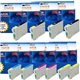 T1291/T1294 - Lot de 10 cartouches compatibles pour Epson T1291-T1294
