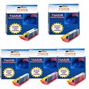 Lot de 5 Cartouches Compatibles pour Canon PGI570/CLI571 XL (Haute Capacité) 
