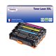 T3AZUR - Lot de 4 Toner/Laser générique HP CC530A/CE410A/CF380A