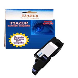 T3AZUR - Toner compatible DELL Laser 1250 / 1350 (593-11021) Cyan