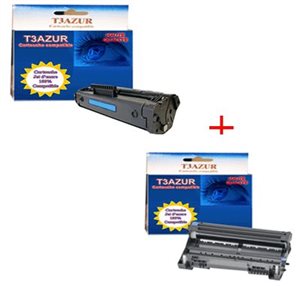 Toner+Tambour compatible Brother HL1440 / 1450 / 1470N / P2500