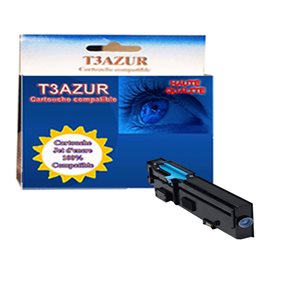 T3AZUR - Toner générique DELL C2660 / C2665 (593-BBBT) Cyan