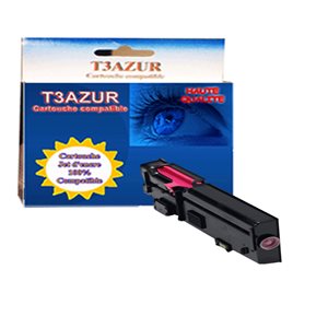 T3AZUR - Toner générique DELL C2660 / C2665 (593-BBBS) Magenta