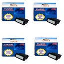 Lot de 4 Toners compatible pour Lexmark OPTRA S 