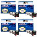 Lot de 4 Toners compatibles pour Lexmark W850H