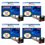 Lot de 4 Toners compatibles pour Lexmark W850H