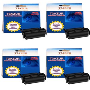 Lot de 4 Toners compatibles pour Lexmark X642 / X644