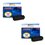 Lot de 2 Toners compatibles pour Lexmark X651