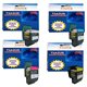 4 Toners Lexmark 0C540H1KG / 0C540H1CG / 0C540H1MG / 0C540H1YG  - Compatible