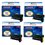 4 Toners Lexmark C780H1KG / C780H1CG / C780H1MG / C780H1YG - Compatible - 10 000 pages