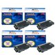 Lot de 4 Toner compatible Lexmark Optra E120 / E120N