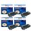 4 Toners Lexmark Optra E120 / E120N - Compatible