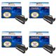 4 Toners Lexmark E462 / E462dtn / 0E260A11E - Compatible - 3 500 pages