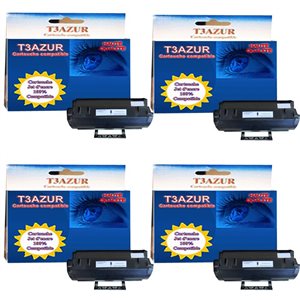 4 Toners Lexmark MS812 / MS812de / MS812dn / MS812dtn / 52D2H0E - Compatible -  10 000 pages
