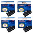 Lot de 4 Toners compatibles pour Lexmark X203 / X204
