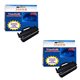 2 Toners Lexmark X203 / X203n /  X203A21G - Compatible - 2 500 pages