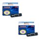 2 Toners générique pour Lexmark X340 / 342N / X340H11G - Compatible - 2 500 pages 