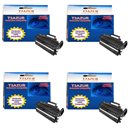 Lot de 4 TONERS GÉNÉRIQUES POUR LEXMARK E260 / E360 / E460 / E462